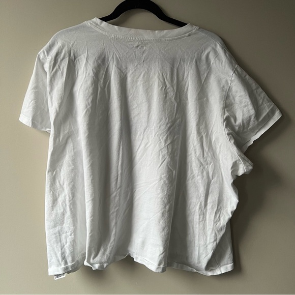 Levi’s GRAPHIC VARSITY T-SHIRT in white and blue women’s size 3XL - Picture 10 of 10